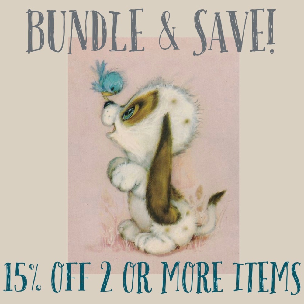 ~ BUNDLE & SAVE! 15%OFF 2 or more items ~